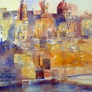 A_view_from_floriana_card