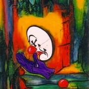 Weinender_clown_card
