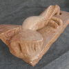 Il_grande_risveglio__travertino_rosso__base-70cm__2008_