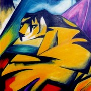 Tiger_nach_franz_marc_card
