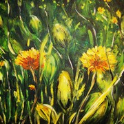 Gul_blomma_002_card