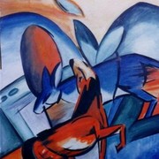 Pferd_und_esel___nach_macke__158_a_card