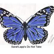Newacrylicoilbigbluebutterfly_card