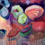 Abstract_pink_shell_card