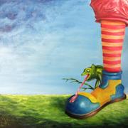 Penjilat__2007__oil_on_canvas__50x60cm