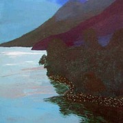 Lake_by_the_mountains_card