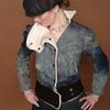 Cropped_denim_winter_jacket_with_leather_finish_thumb