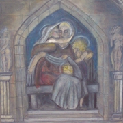 Madona_with_children_card