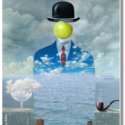 A_homage_to_rené_magritte_card