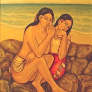 Sisters_by_the_sea_card