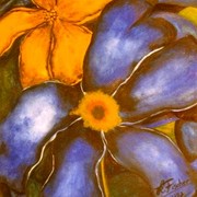 Blaue_und_gelbe_blume_card