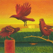 The_gathering_crows_-_borough_fen_card