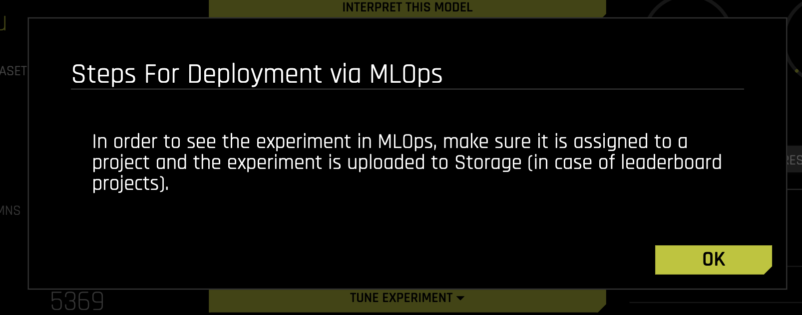 MLOps deployment steps