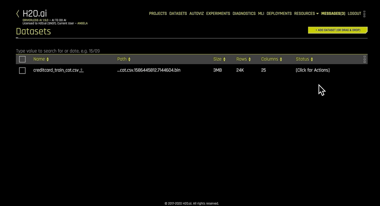 Changing Column Type Example