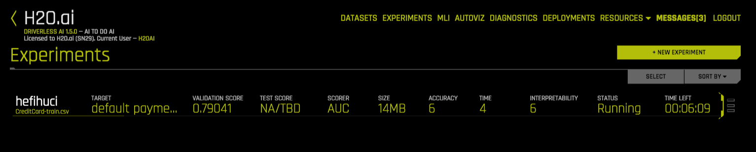 Equivalent Steps in Driverless: Launch Your Experiment