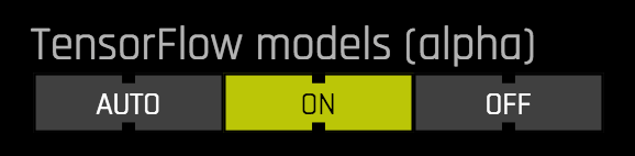 Enable TensorFlow models