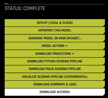 Download AutoDoc button