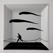 Decorative dish by Yeros