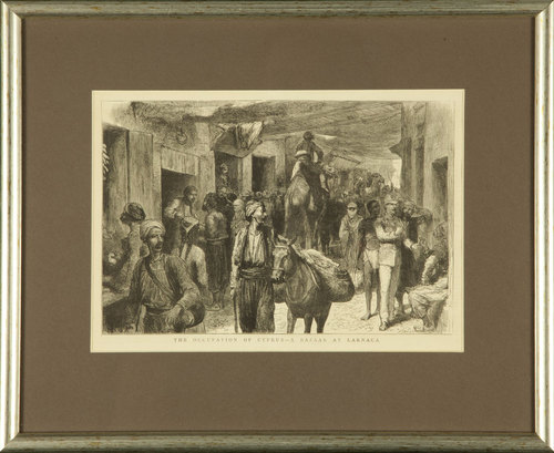 A Bazaar at Larnaca