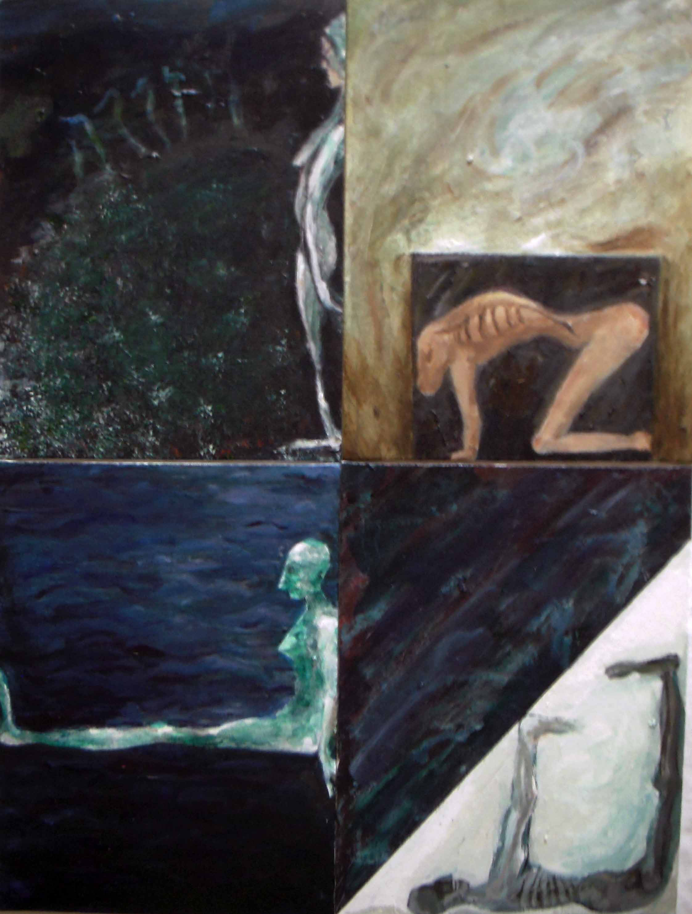 acrylic painting  18 x 24 inches