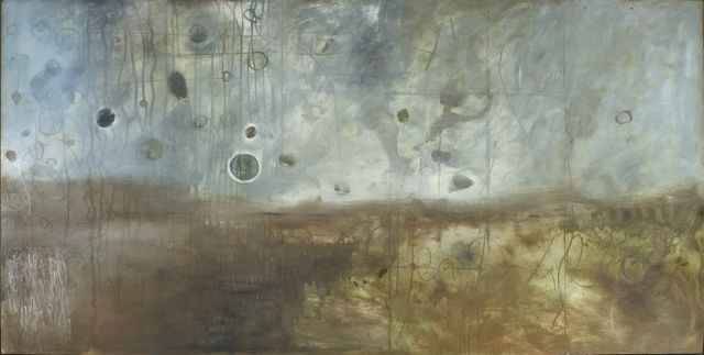 oil on aluminum