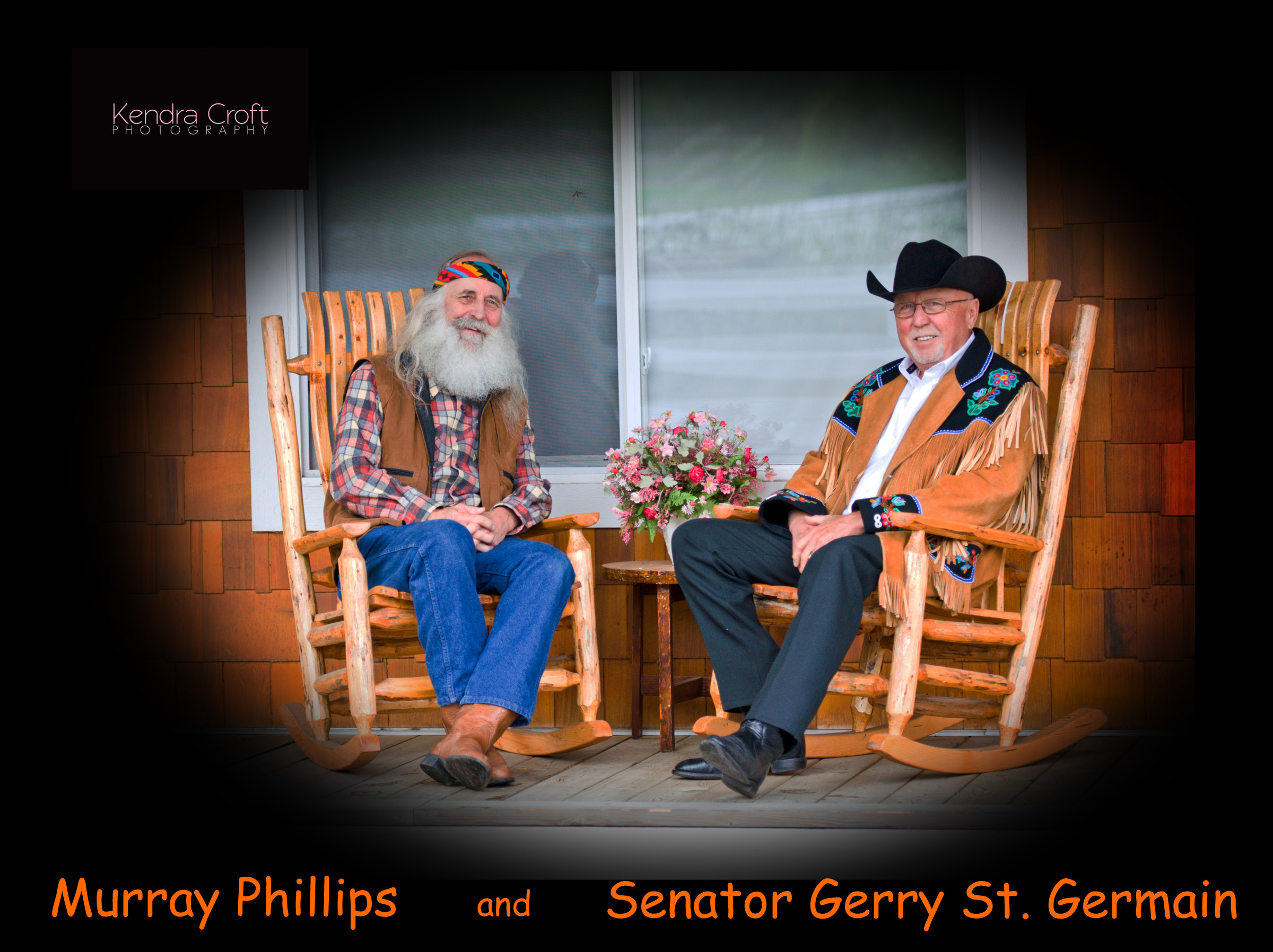 Murray Phillips and Senator St. Germaine