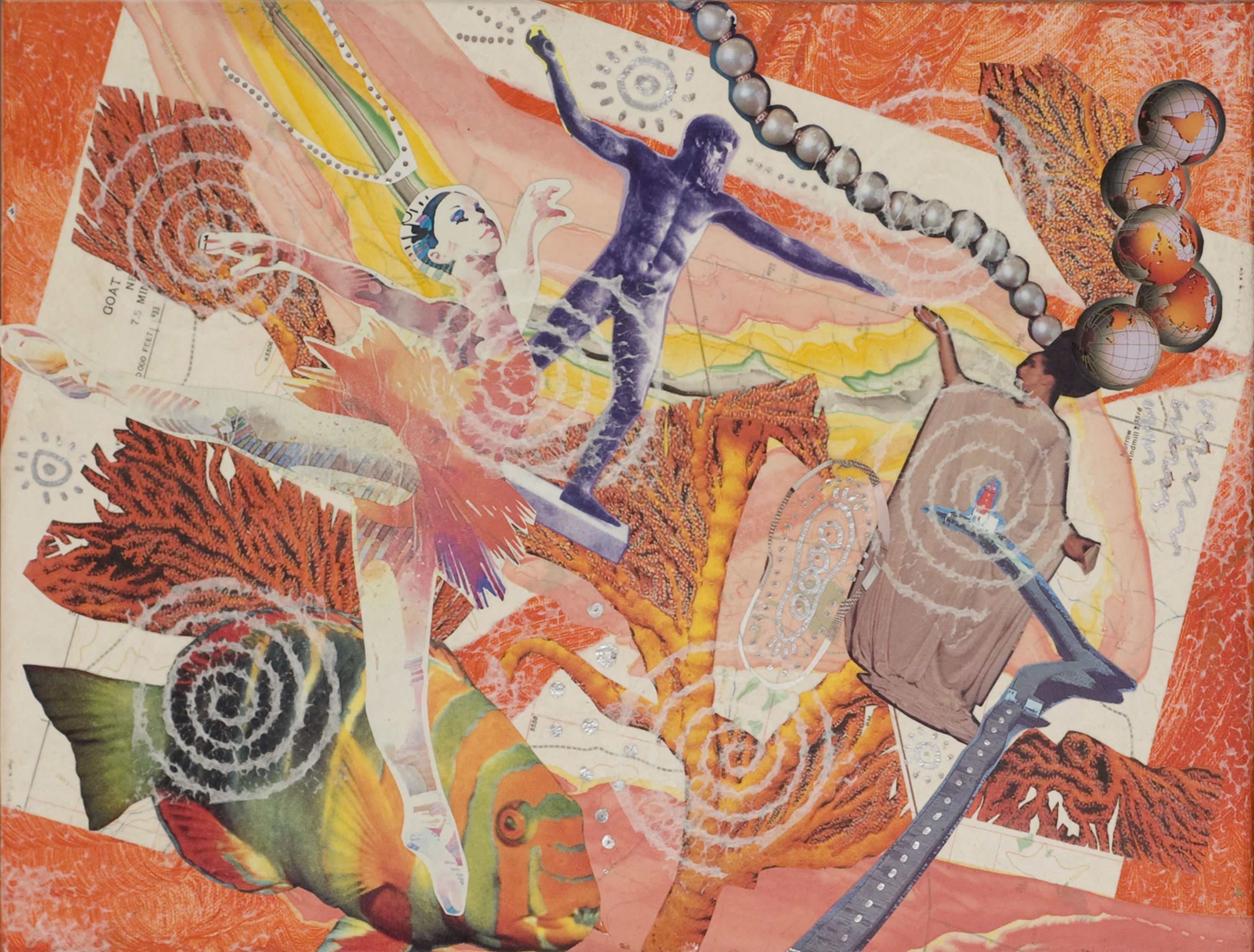 Collage three of Poseidon Tryptich