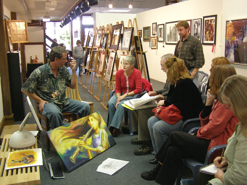 Art as a business discussed