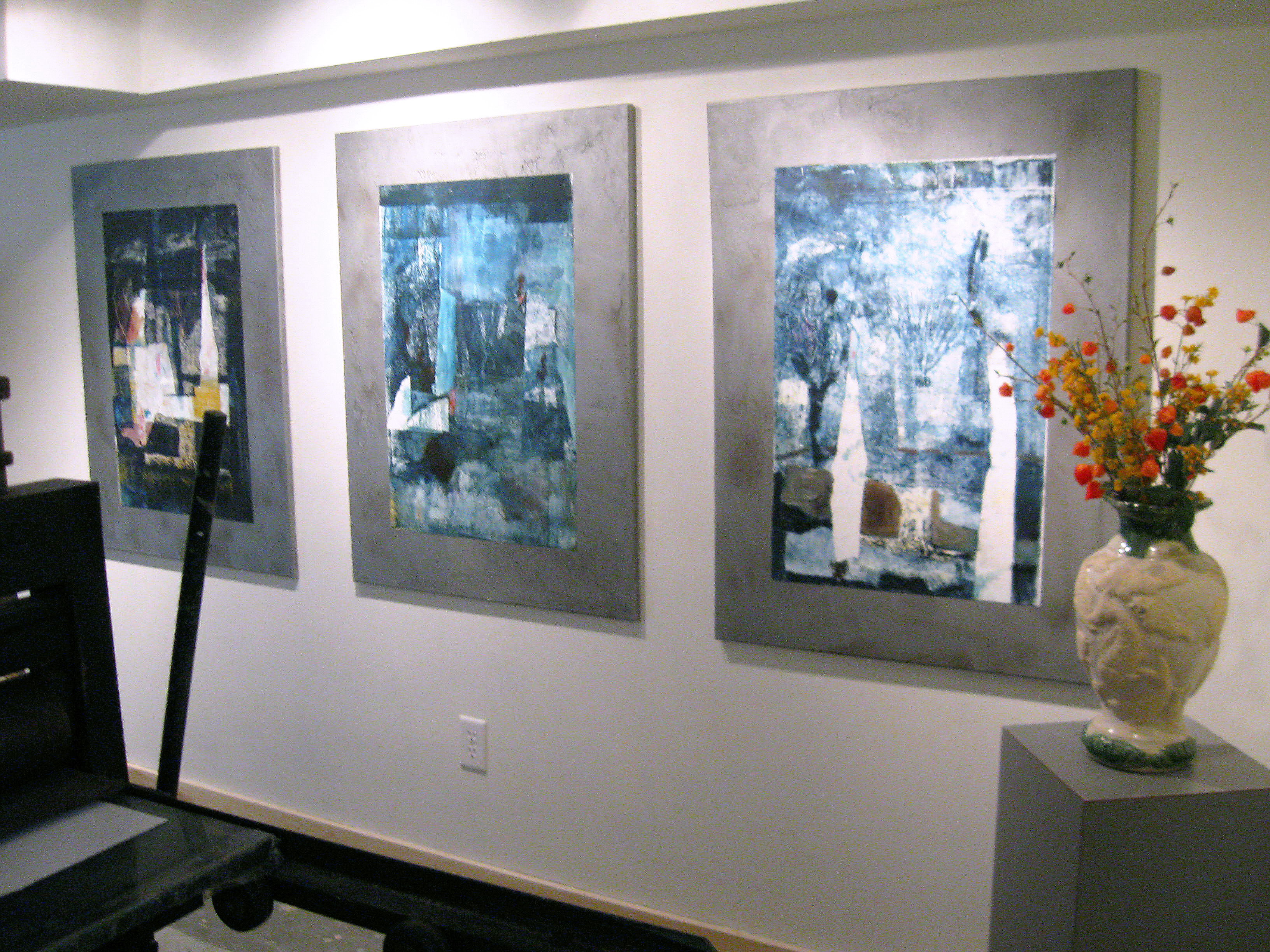 gallery at Slough Road, Icefield Paintings