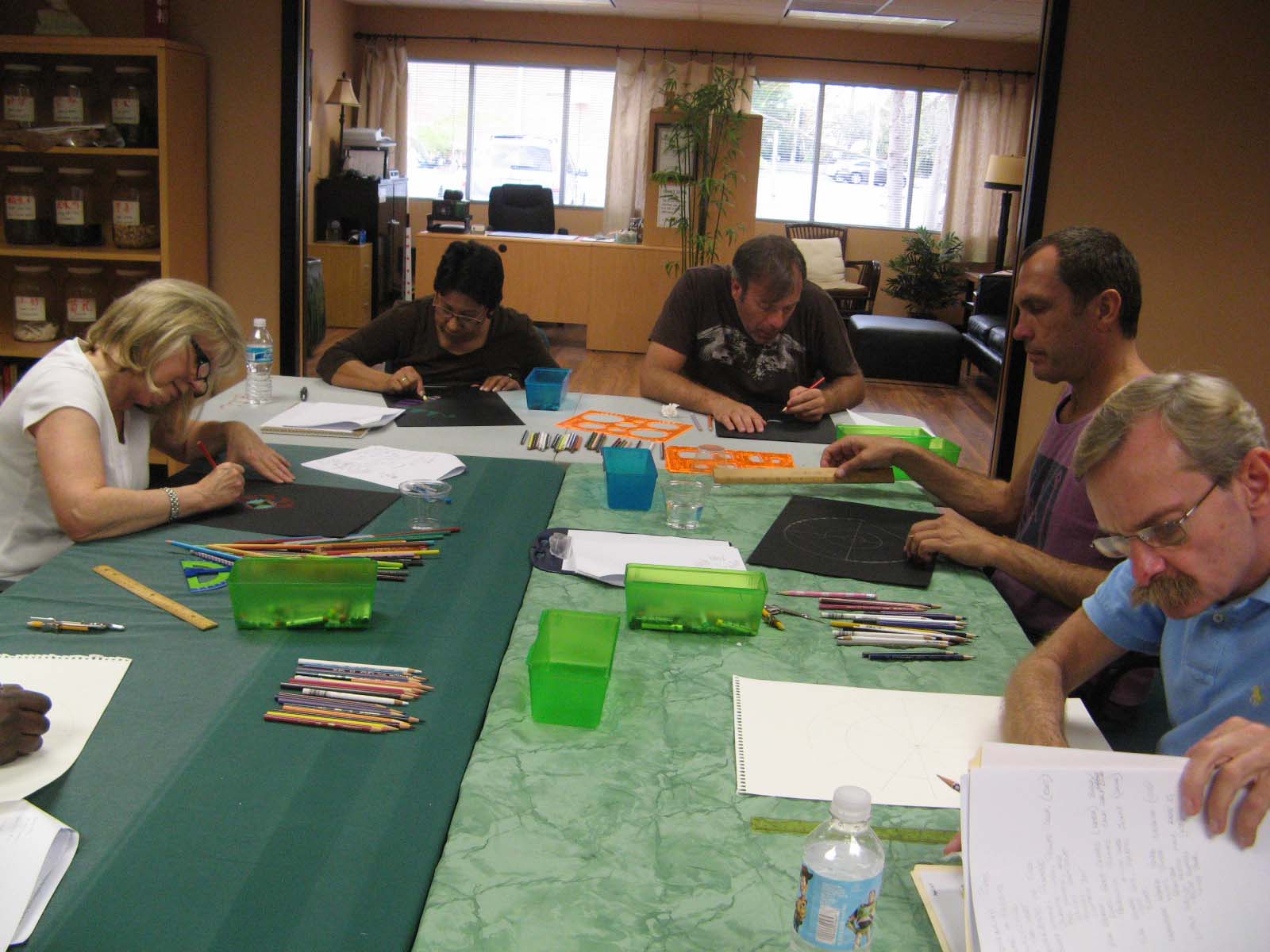 Mandala workshop at CAMP for Health 3/2009