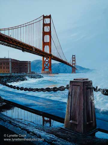 Twilight at the Golden Gate