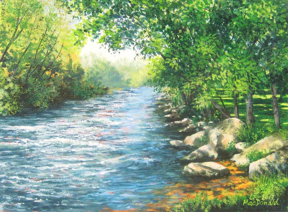 River in Hinsdale NH