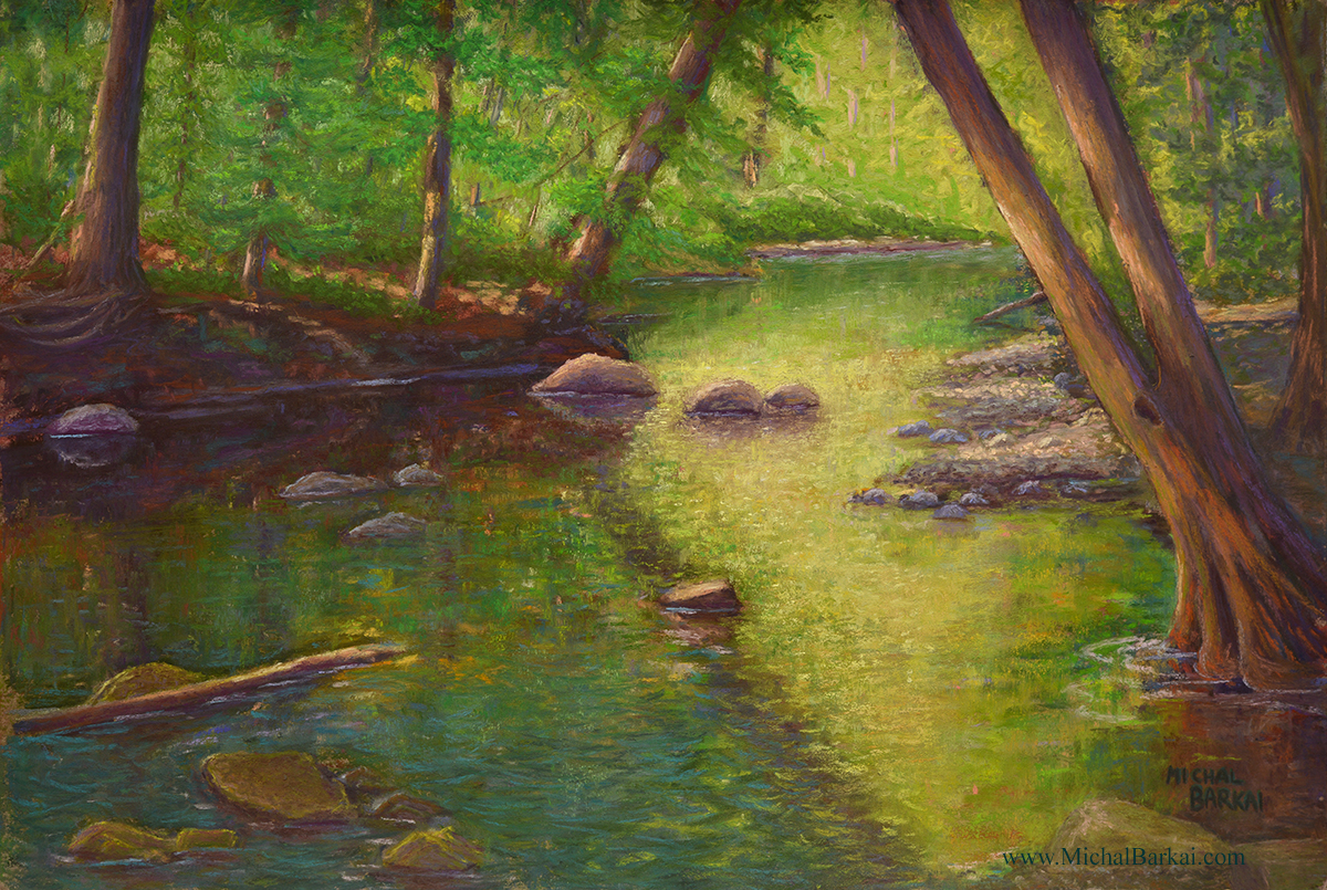 Realistic, representational art Landscapes, seascapes and seasons in oil, pastel and photography