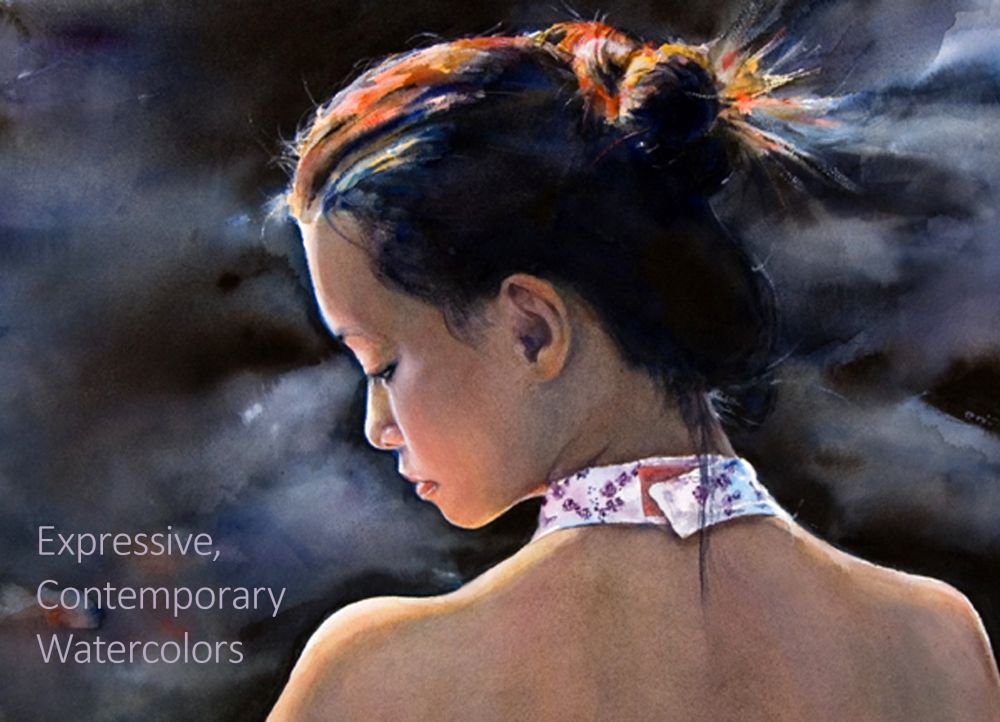watercolor by Peggi Habets