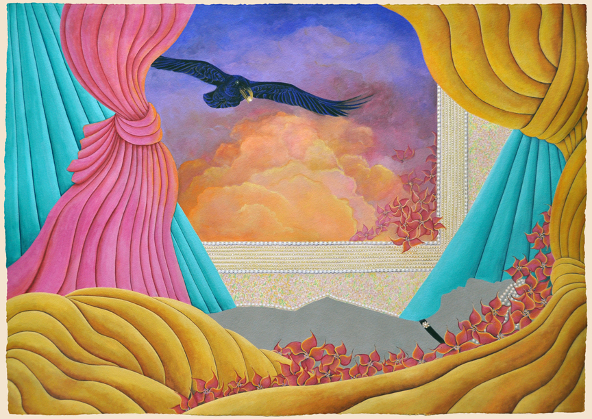 Gouache on Paper, 30x41, 2009