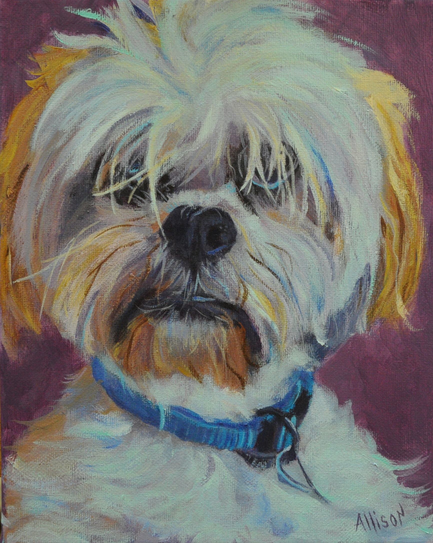 Oil on canvas -- Commission