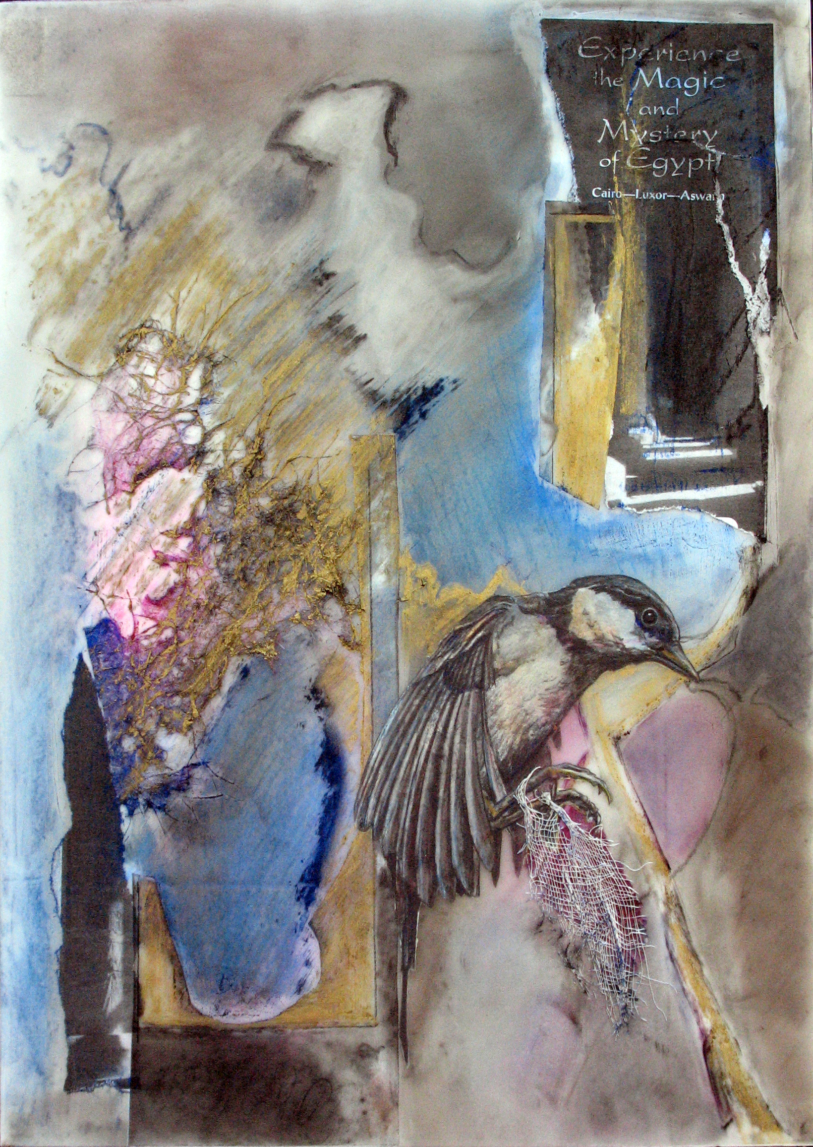 mixed media and collage