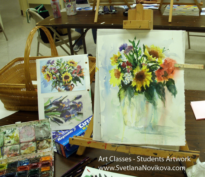 Group and Private Art Classes in Austin area TEXAS