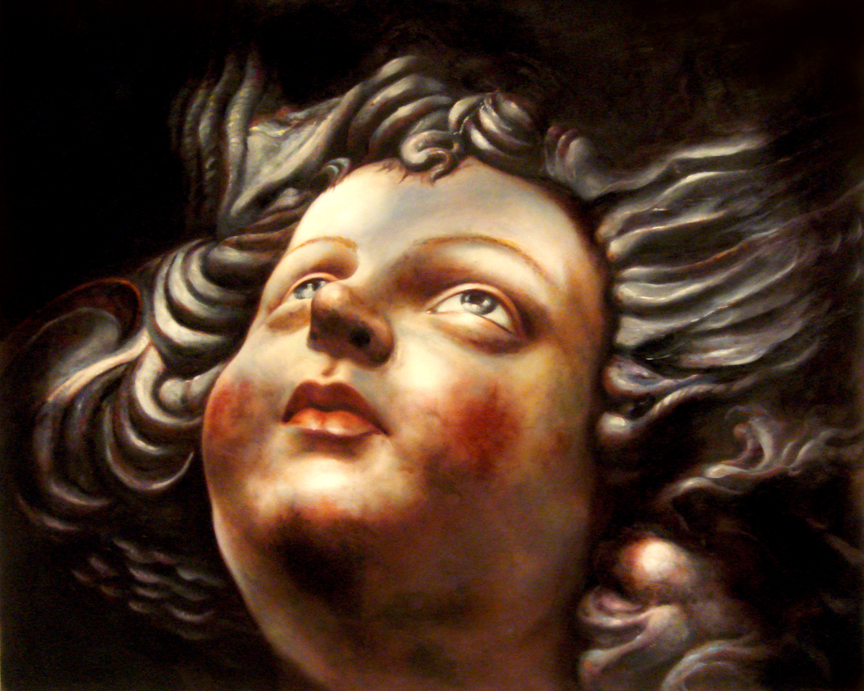 Idols and Icons paintings by Tourya Othman