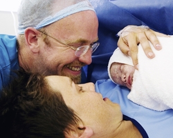 Dad In Delivery Room