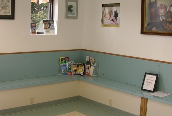 Client waiting area