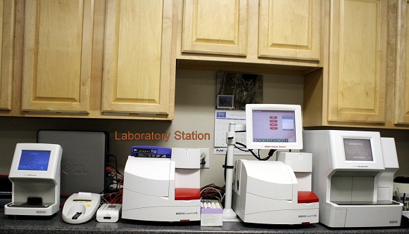 Idexx Veterinary Lab Station