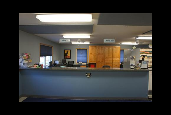 Reception area