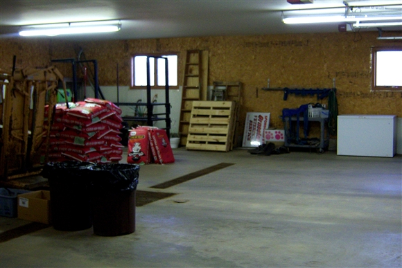 Three truck garage