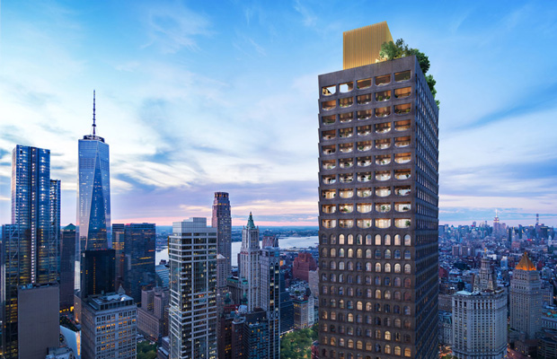 At 243.8 meters tall, the building will be a substantial addition to the downtown skyline.
