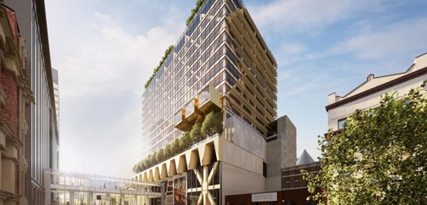 Frame may be the tallest timber building in Australia once completed.