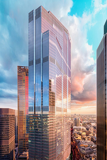 © Riverfilm Martin Richardson. An image of London's 22 Bishopsgate, which has officially topped out.