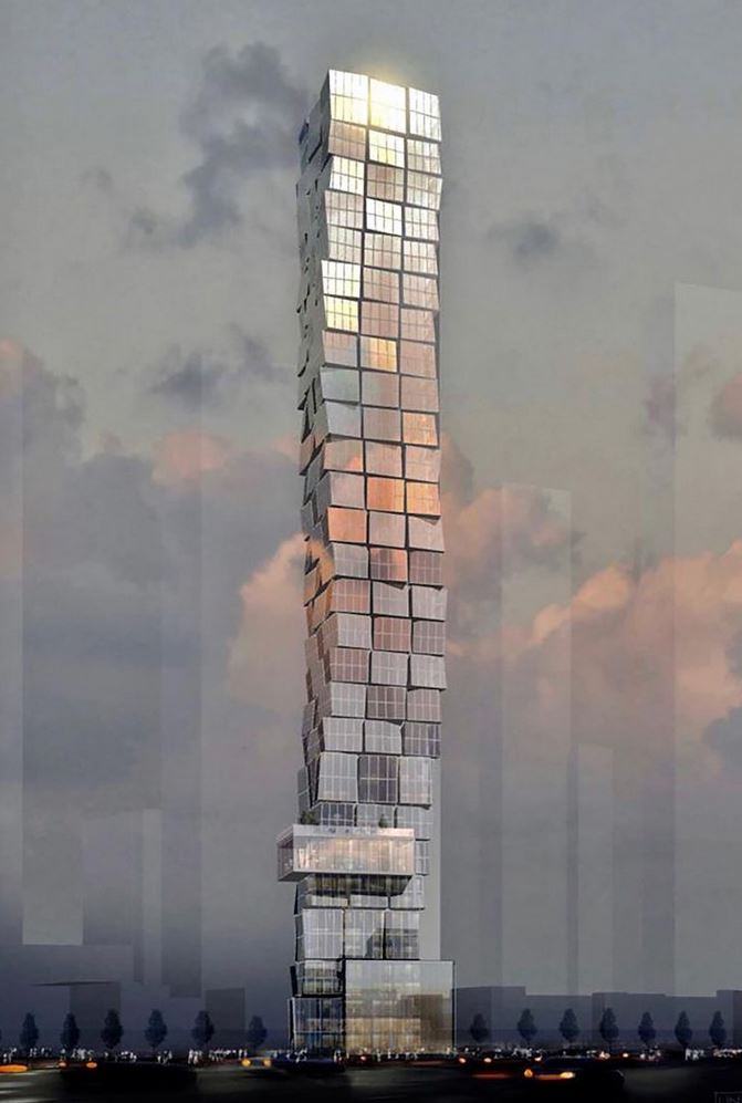 The new scheme, consisting of a wavy stack of boxes, also looks much slimmer than the previous iteration.