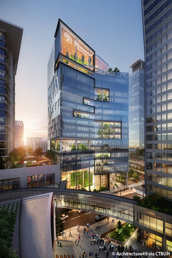 The Wawanesa tower, pictured above, will be complete by 2023.