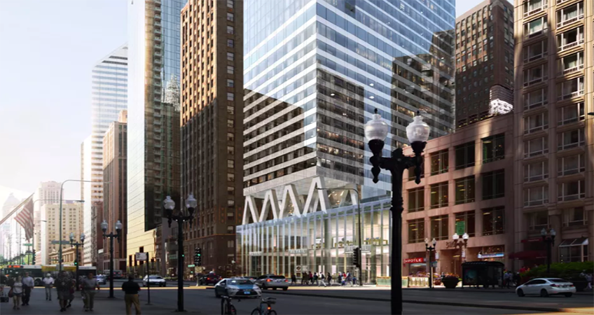 The 300 North Michigan Avenue property has sat vacant since its final tenant moved out more than three years ago.